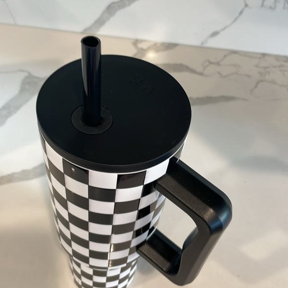 Simple Modern - Black & White Checkmate - 40oz Trek Tumbler - NWT! - Picture 9 of 11